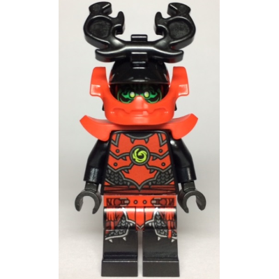 Stone Army Warrior, Green Face | njo0508