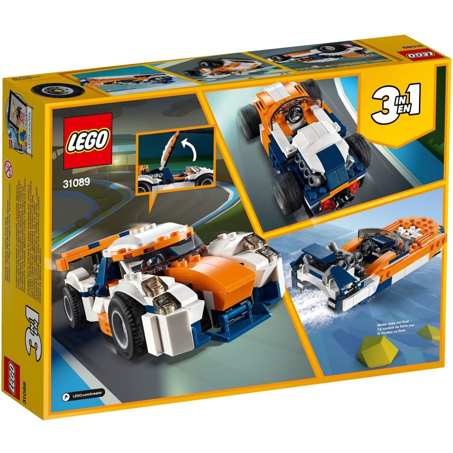 Sunset Track Racer | Creator | 31089