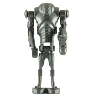 Super droïde de combat - Gris foncé perle, bras blaster