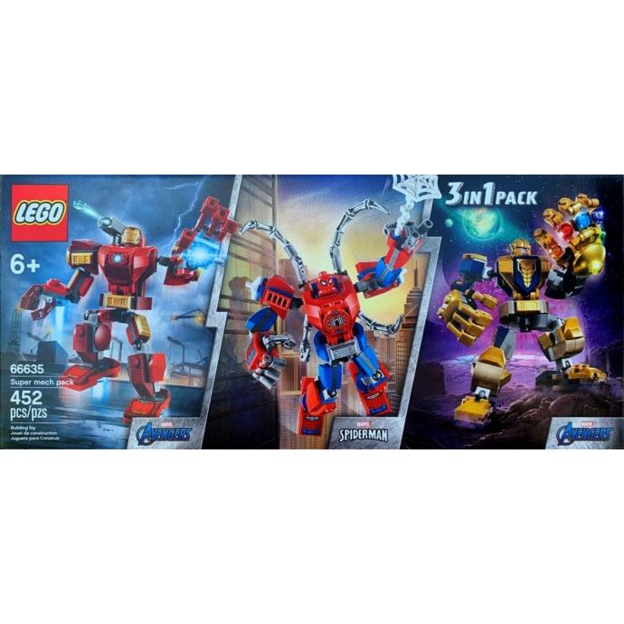 Pack de super robots | Marvel Super Heroes | 66635