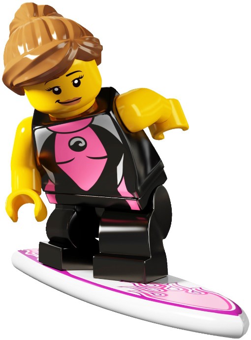 Surfer Girl | Collectable Minifigures | 8804-5