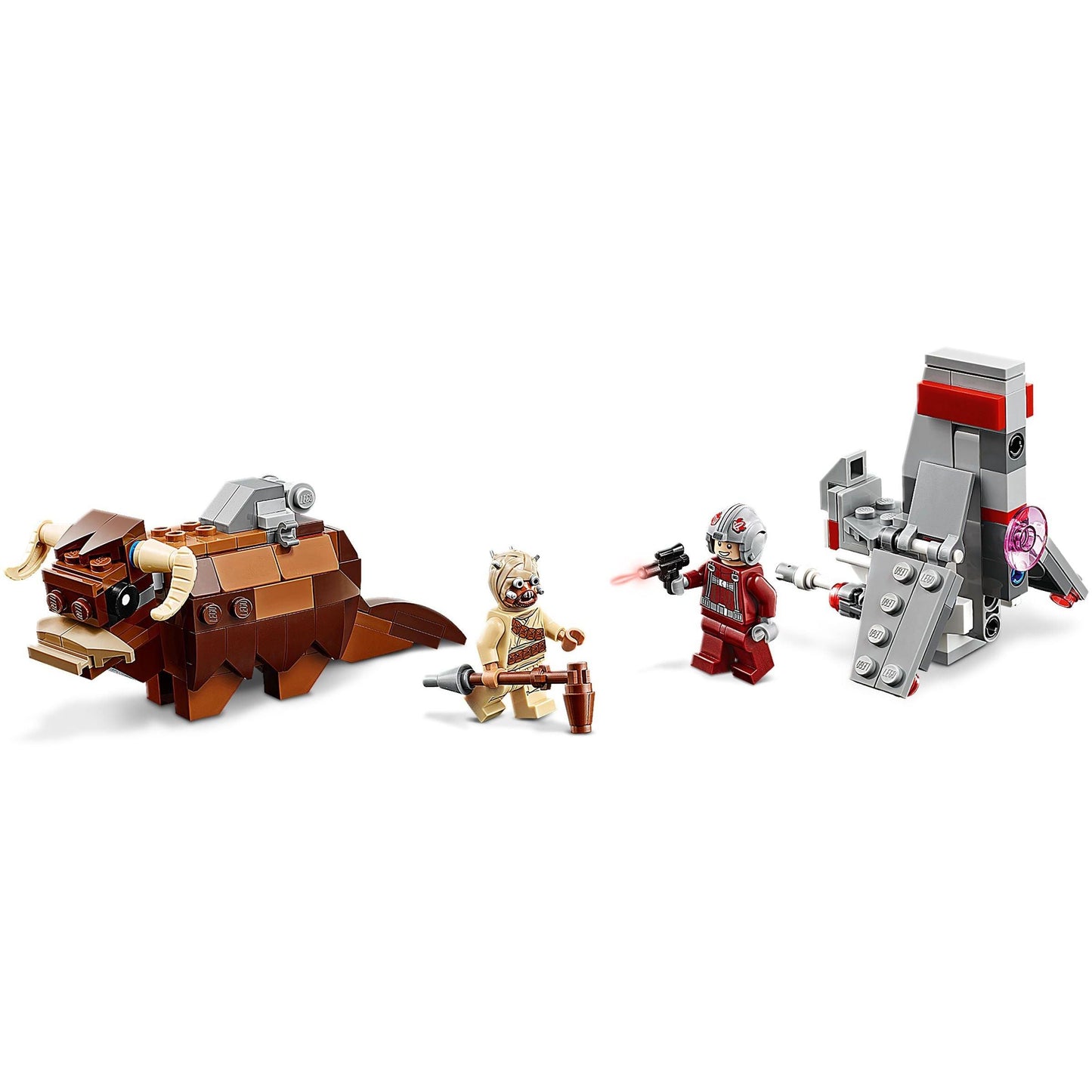 T-16 Skyhopper vs Bantha Microfighters | Star Wars | 75265