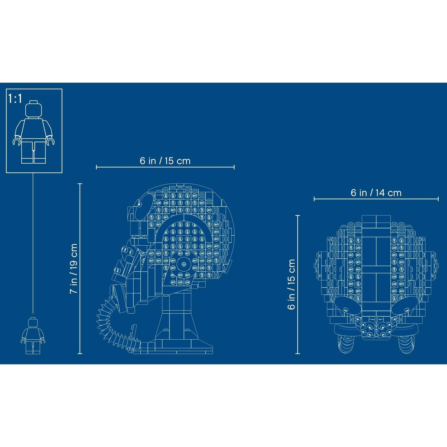 TIE Fighter Pilot Helmet | Star Wars | 75274
