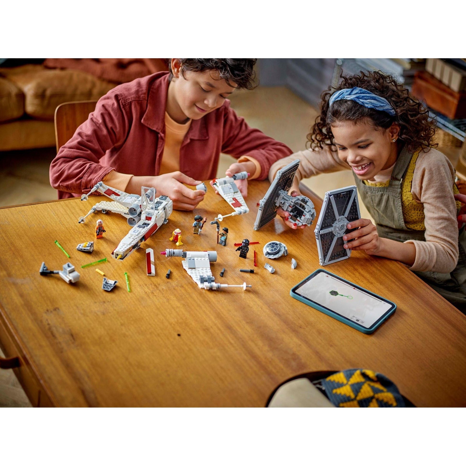 TIE Fighter & X-wing Mash-up | Star Wars | 75393