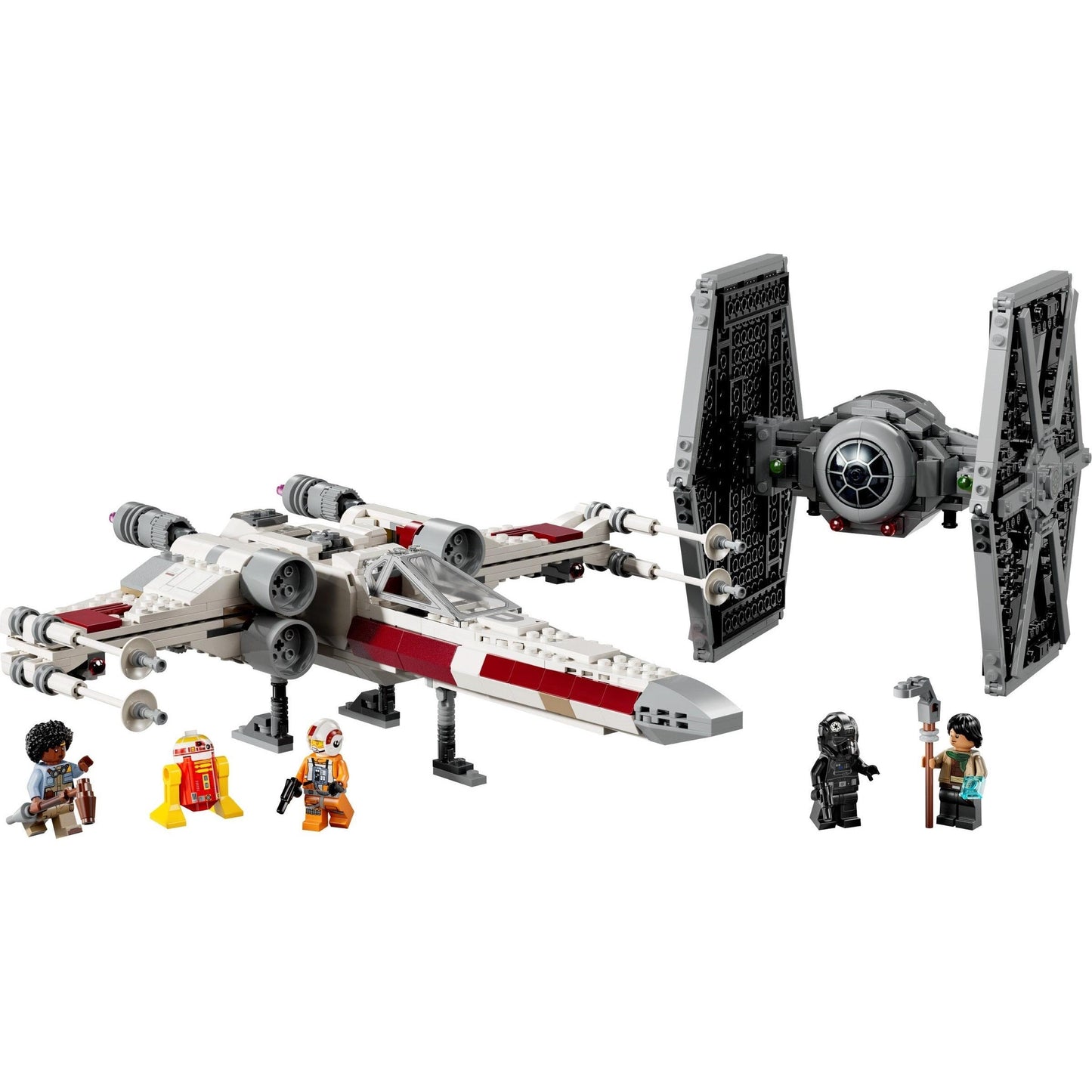 TIE Fighter & X-wing Mash-up | Star Wars | 75393