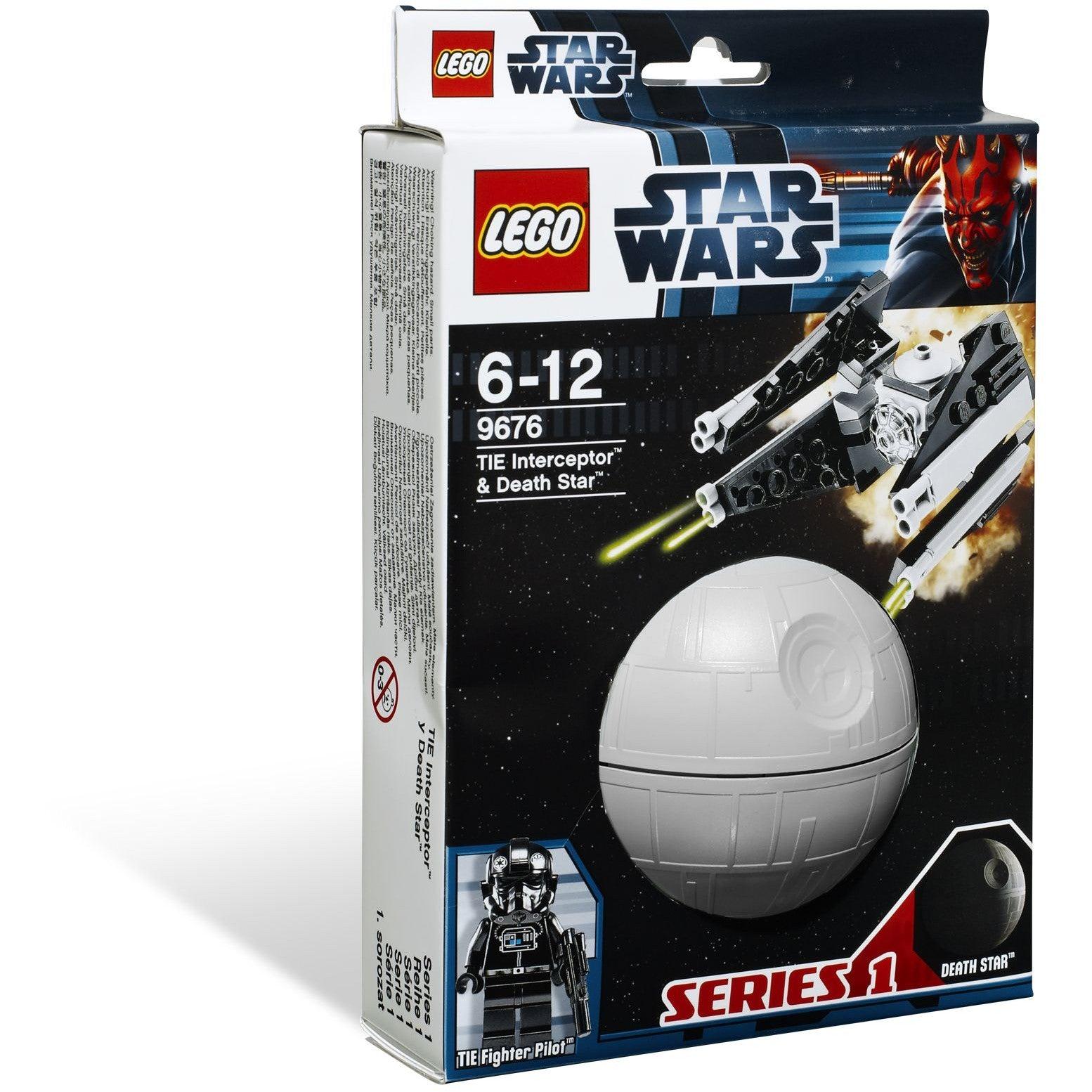 TIE Interceptor & Death Star | Star Wars | 9676