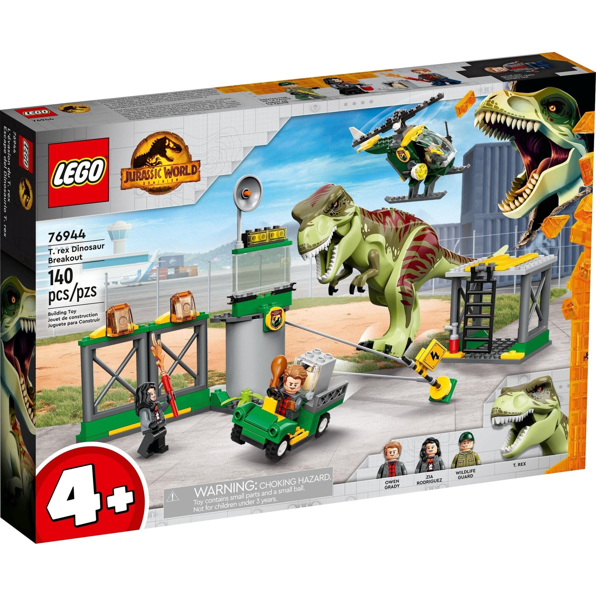 Évasion du T. rex | Jurassic World | 76944