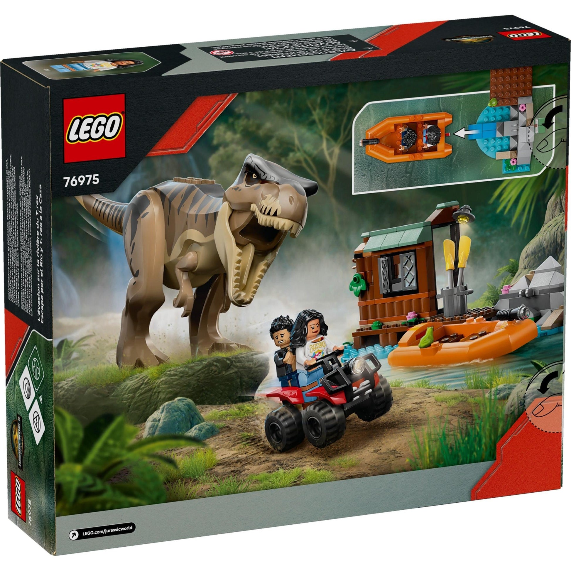 Évasion de la rivière T. rex | Jurassic World | 76975