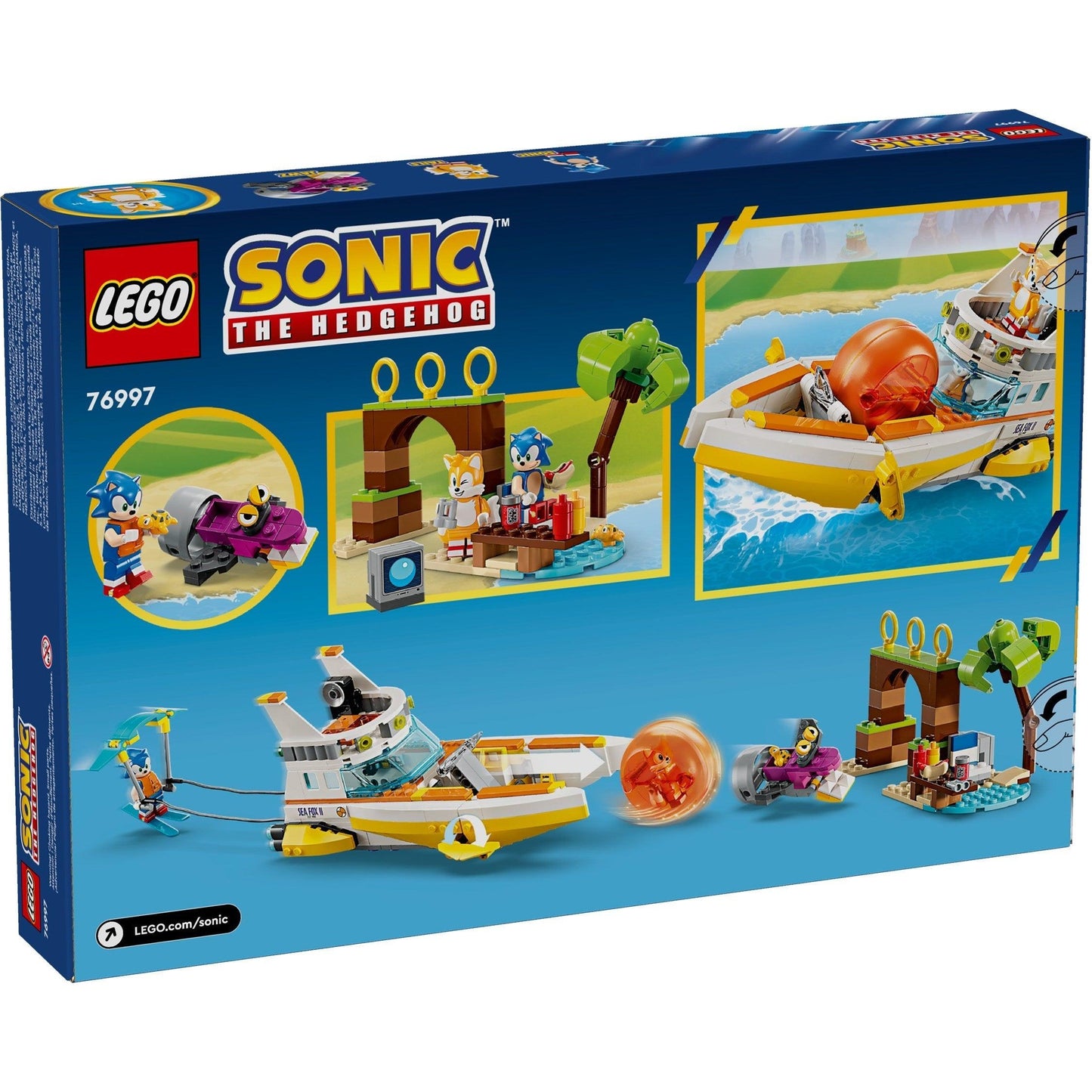 Tails' Adventure Boat | Sonic the Hedgehog | 76997