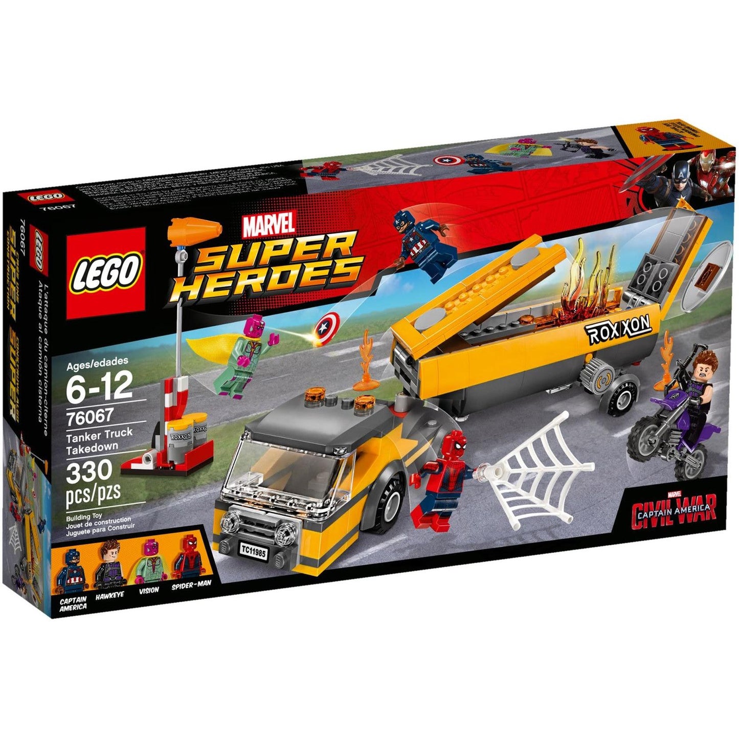 Tanker Truck Takedown | Marvel Super Heroes | 76067