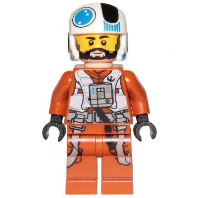 Temmin 'Snap' Wexley - Rides moyennes couleur nougat sous les yeux et le menton | sw1047