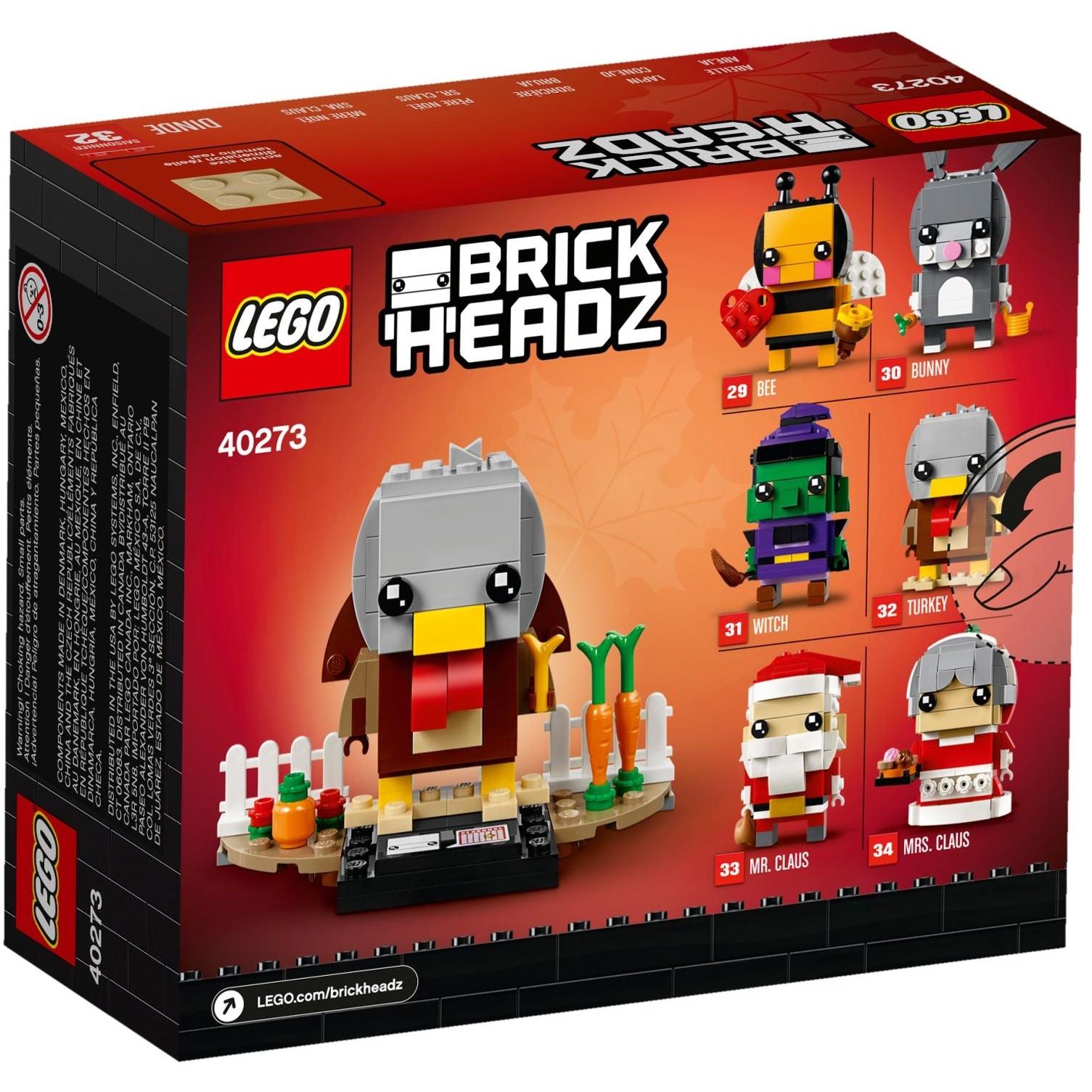 Dinde de Thanksgiving | BrickHeadz | 40273