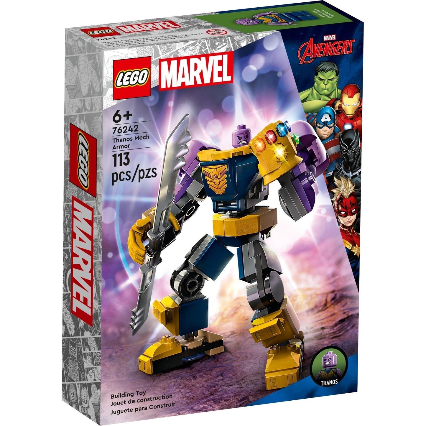 Thanos Mech Armor | Marvel Super Heroes | 76242