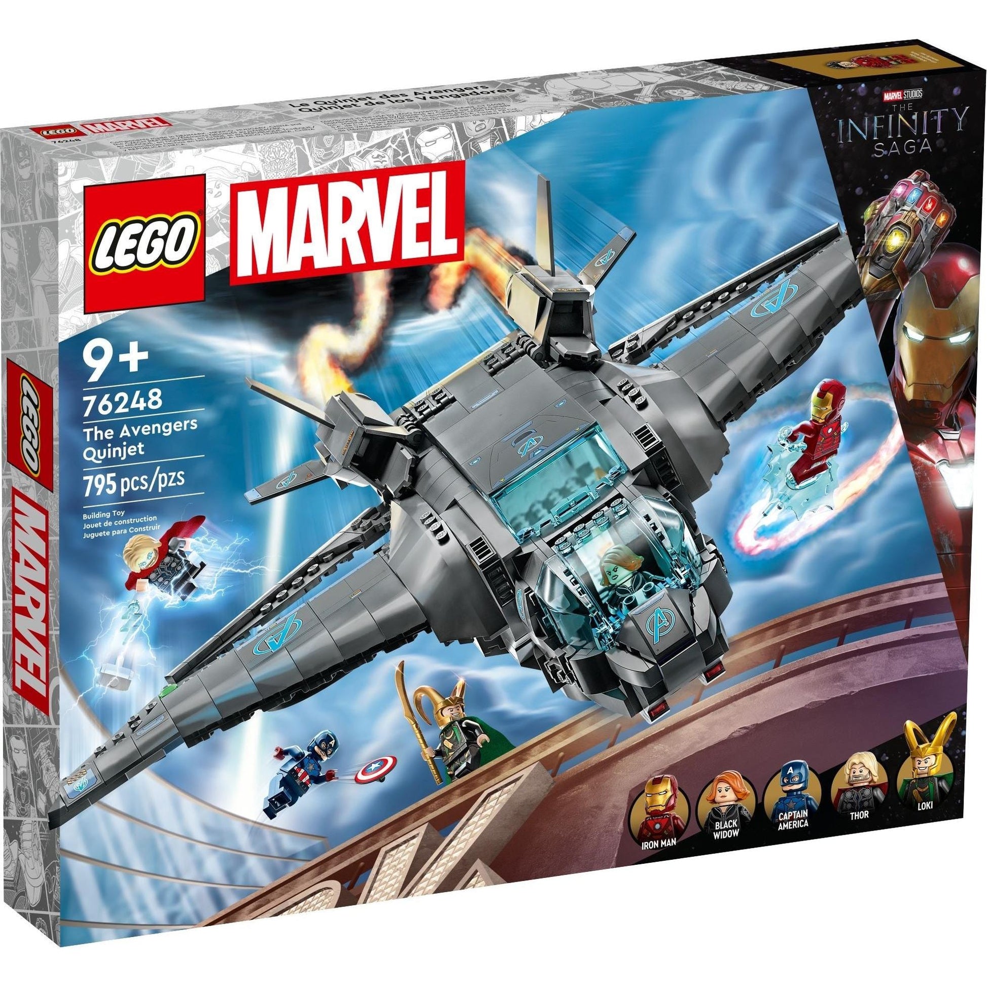 The Avengers Quinjet | Marvel Super Heroes | 76248