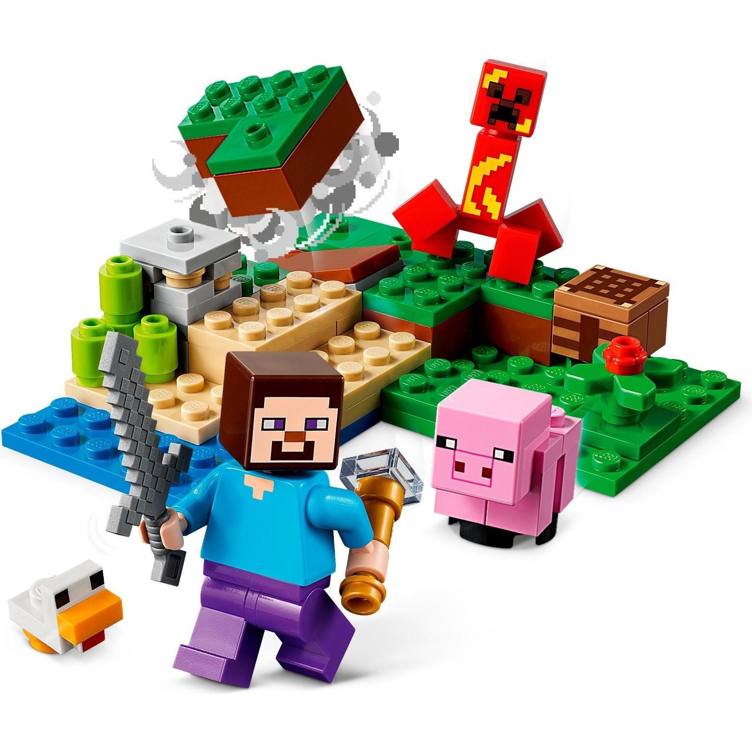 L'embuscade du Creeper | Minecraft | 21177