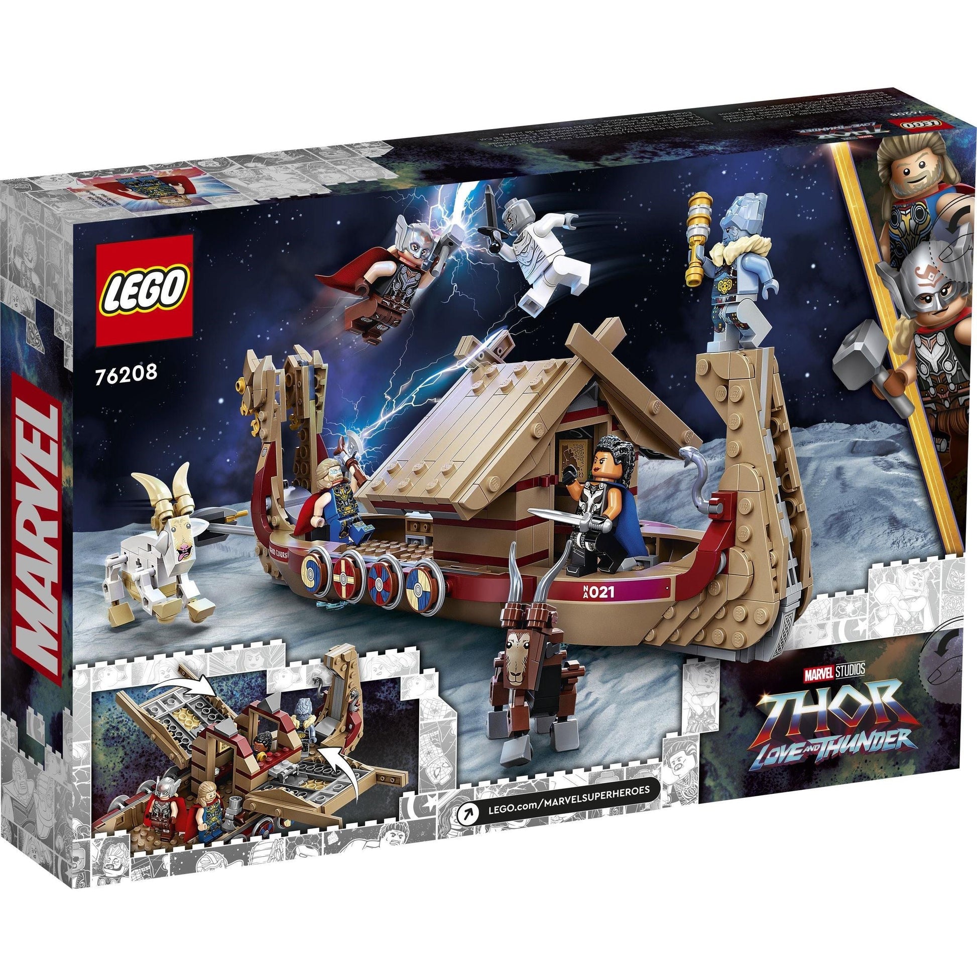 The Goat Boat | Marvel Super Heroes | 76208