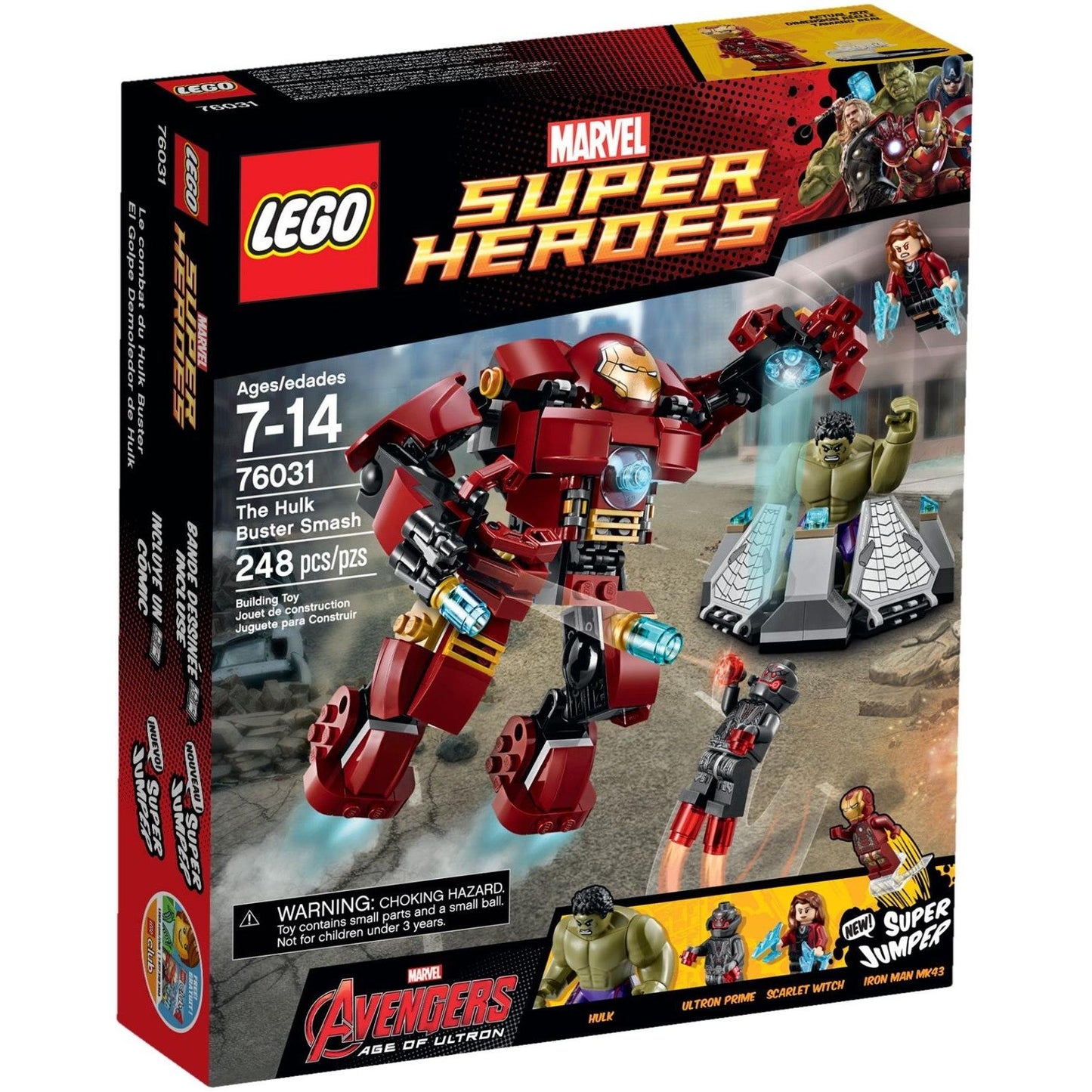 The Hulk Buster Smash | Marvel Super Heroes | 76031