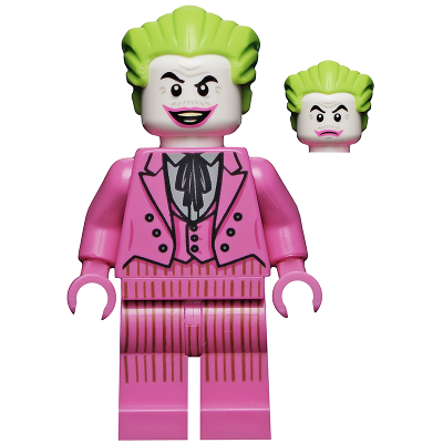 The Joker - Dark Pink Suit, Open Mouth Grin / Closed Mouth | sh0704