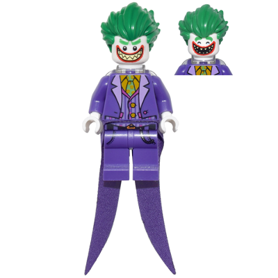 The Joker - Long Coattails, Smile with Pointed Teeth Grin, Neck Bracket | sh0353