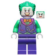 Le Joker - Nœud papillon orange, bras verts | sh0590