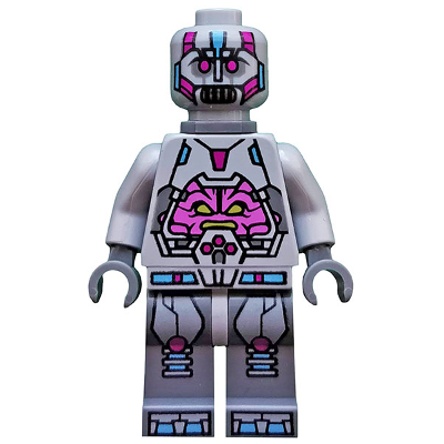 The Kraang - Gray Exo-Suit Body with Back Barb | tnt034