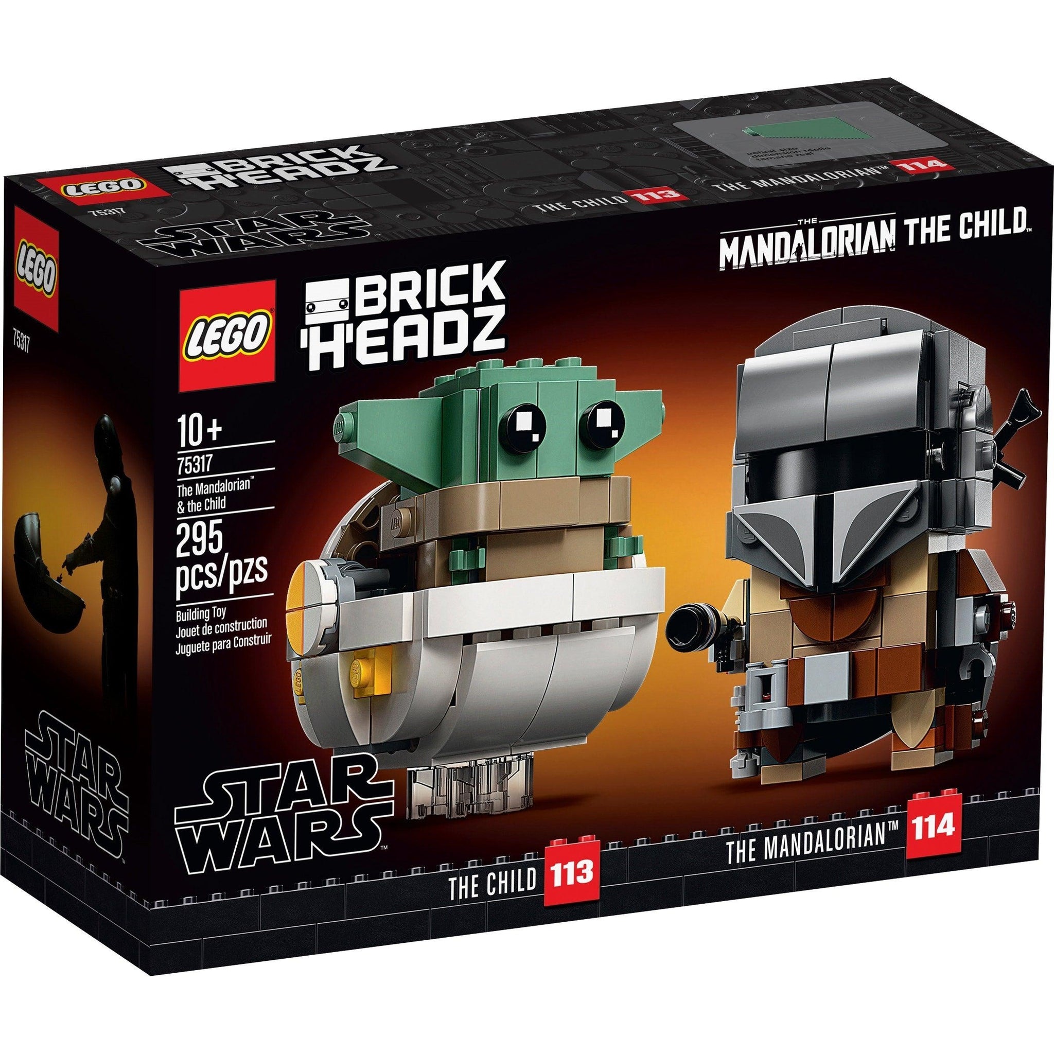 The Mandalorian & The Child | BrickHeadz | 75317