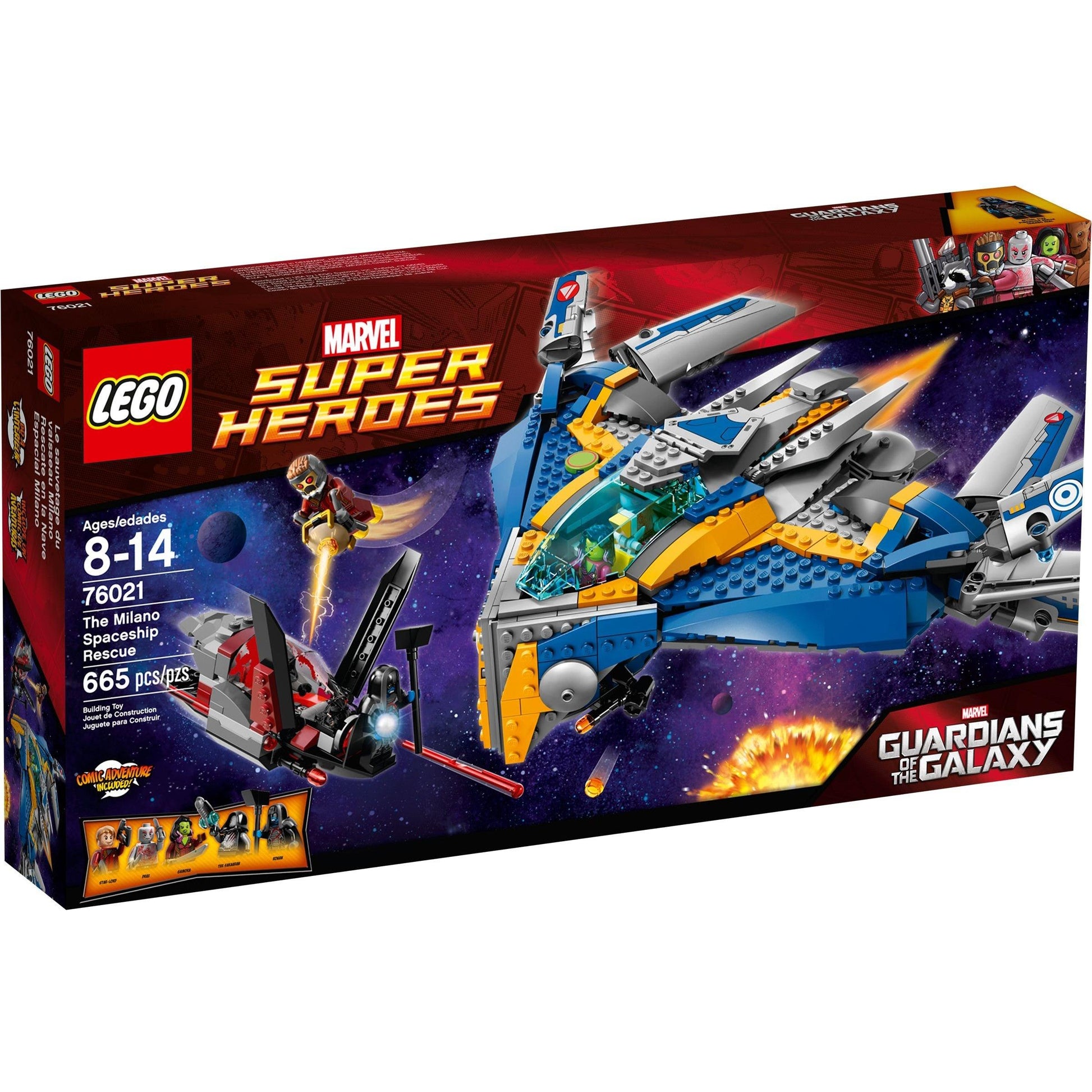 The Milano Spaceship Rescue | Marvel Super Heroes | 76021