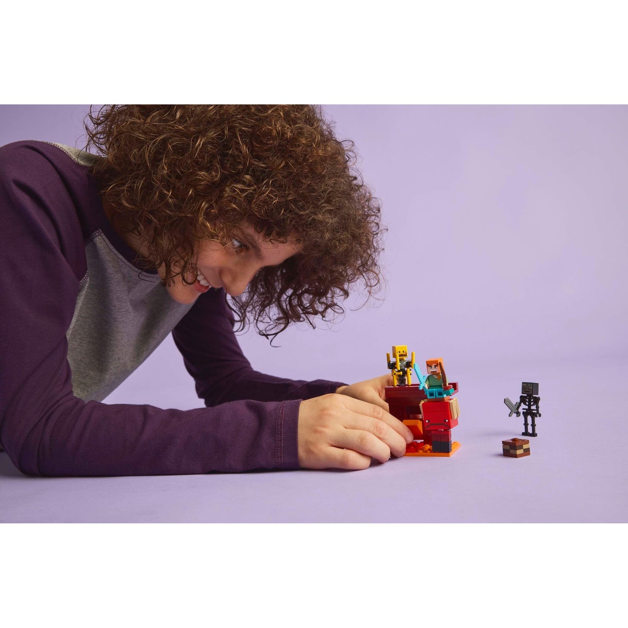 The Nether Lava Battle | Minecraft | 21266