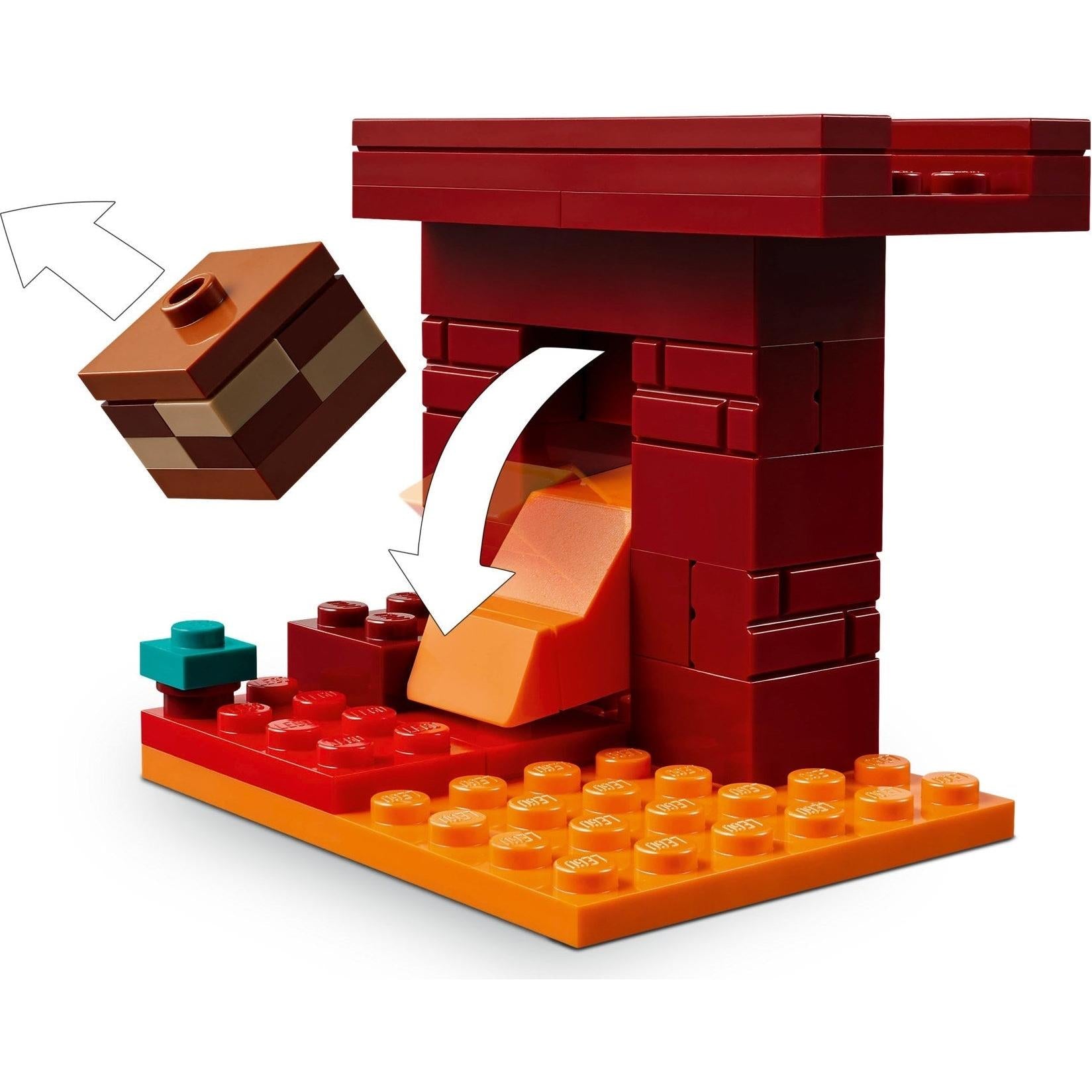 The Nether Lava Battle | Minecraft | 21266