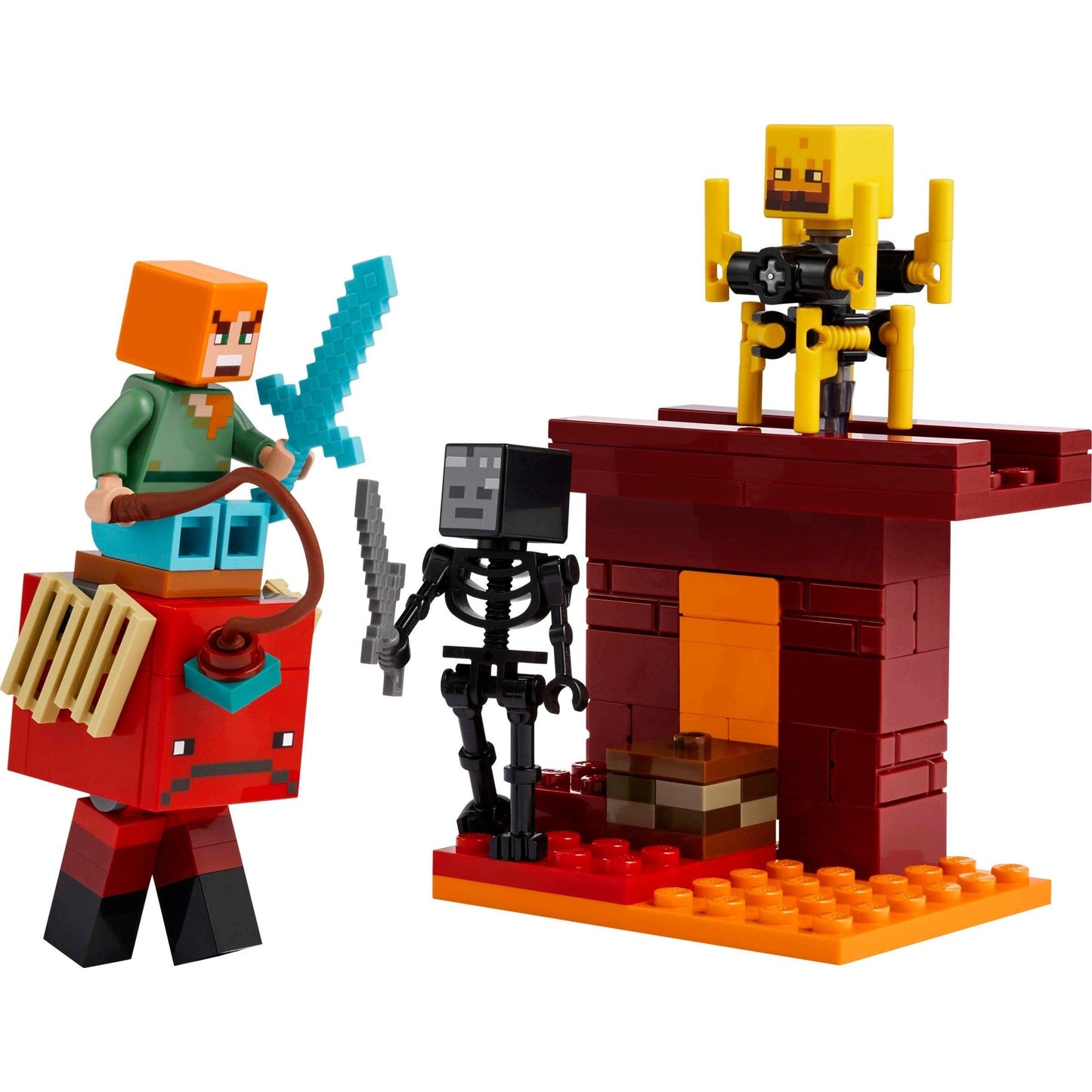The Nether Lava Battle | Minecraft | 21266