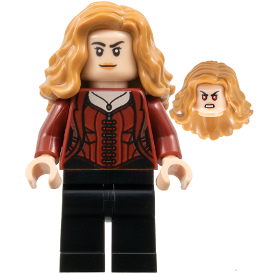 The Scarlet Witch (Wanda Maximoff) - Plain Legs, Medium Nougat Hair | sh1018