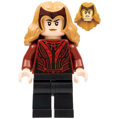 The Scarlet Witch (Wanda Maximoff) - Plain Legs, Medium Nougat Hair with Tiara | sh0831