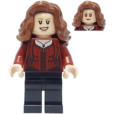 The Scarlet Witch (Wanda Maximoff) - Plain Legs, Reddish Brown Hair | sh0732