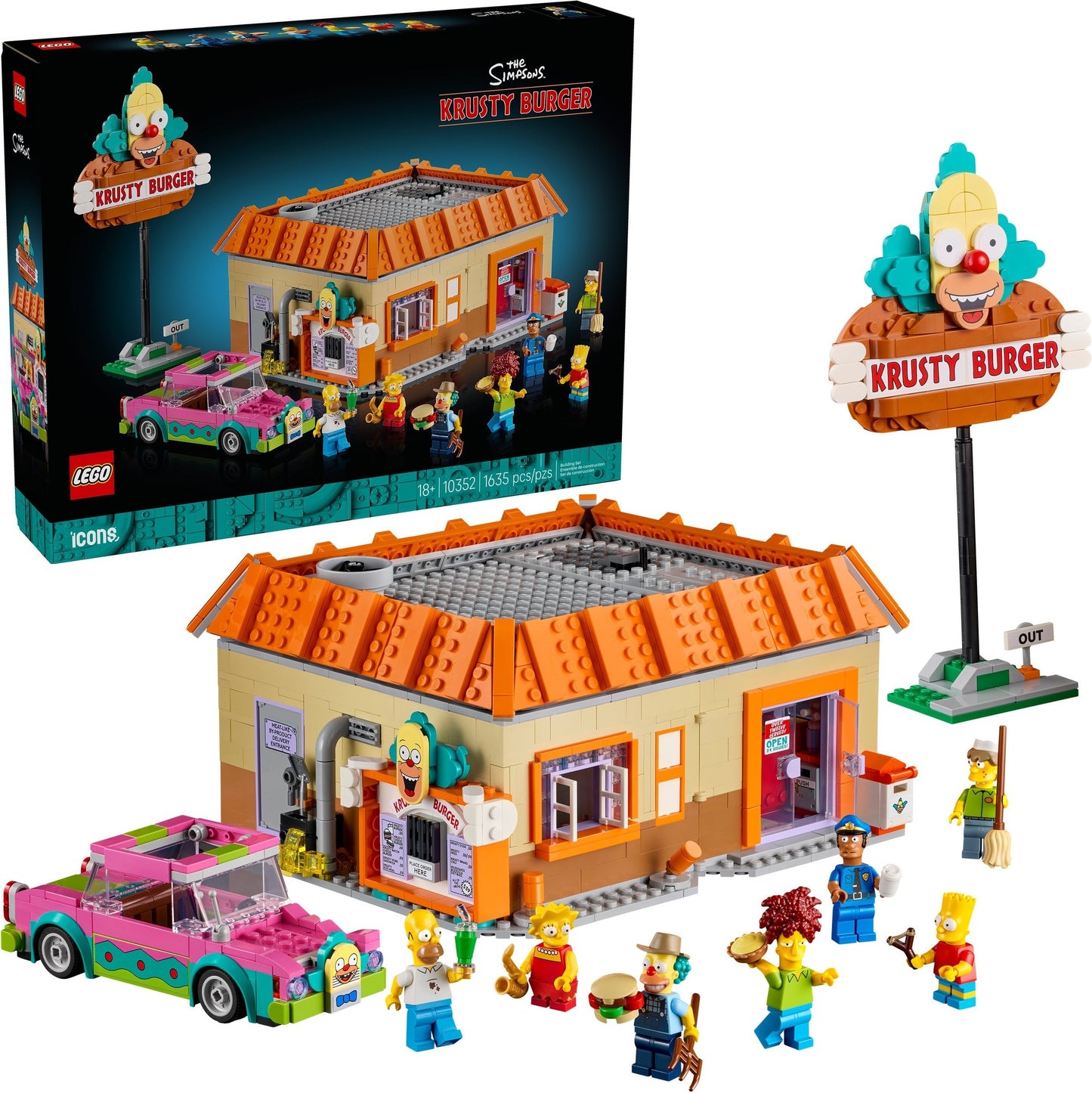 The Simpsons: Krusty Burger | Icons | 10352