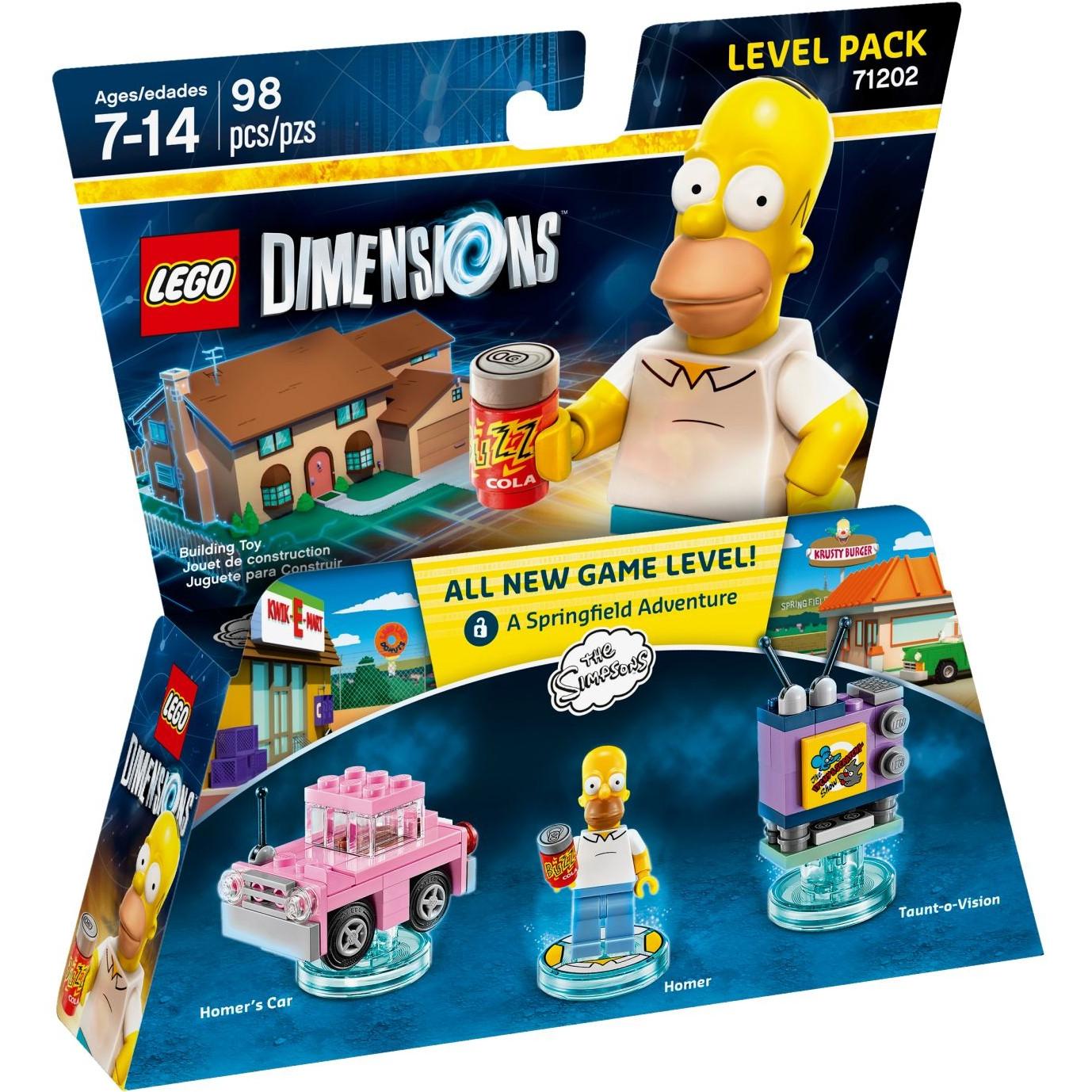 The Simpsons Level Pack | Dimensions | 71202