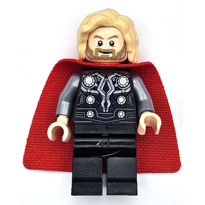 Thor - Spongy Cape with Single Hole, Black Legs, Bushy Hair | sh0915
