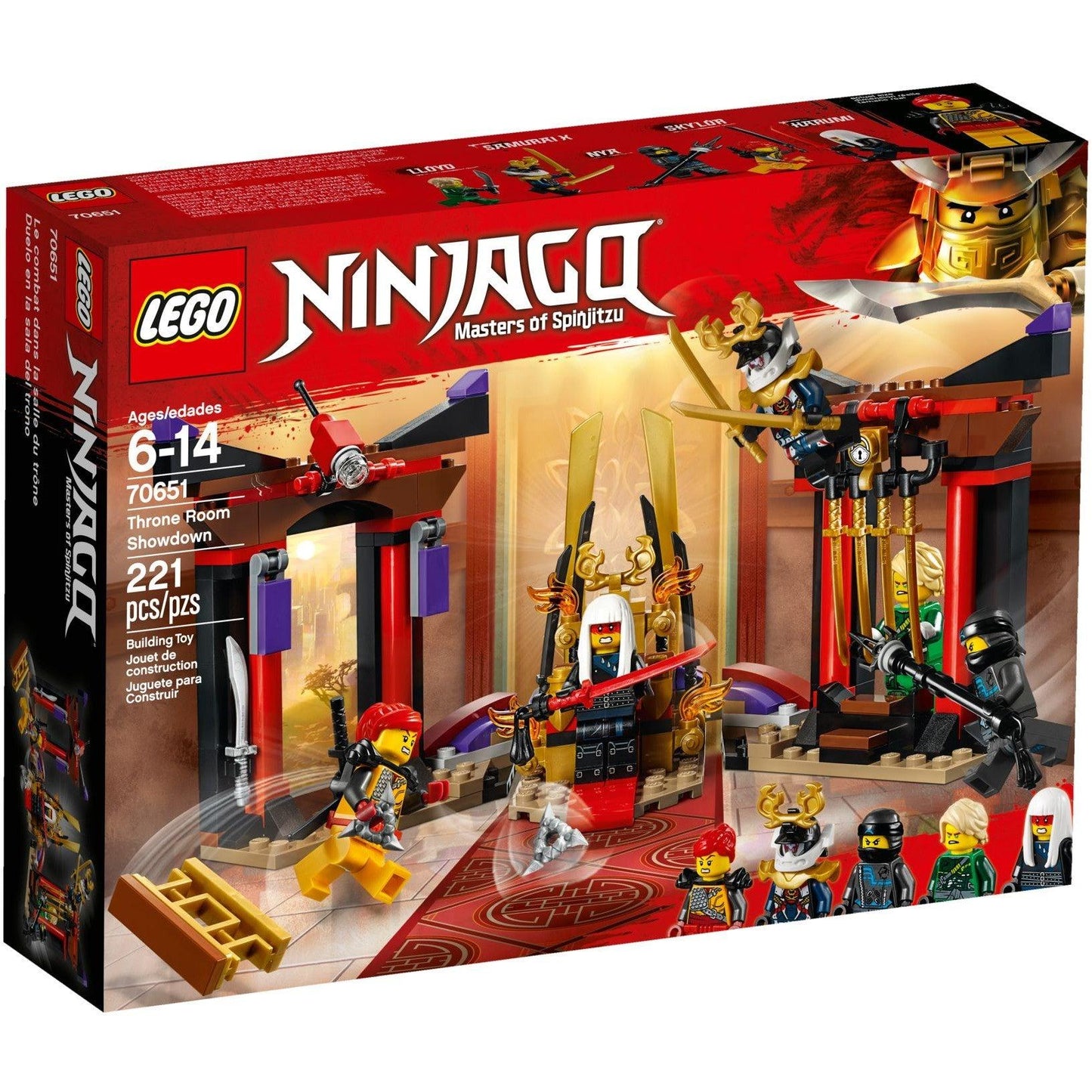 Throne Room Showdown | Ninjago | 70651