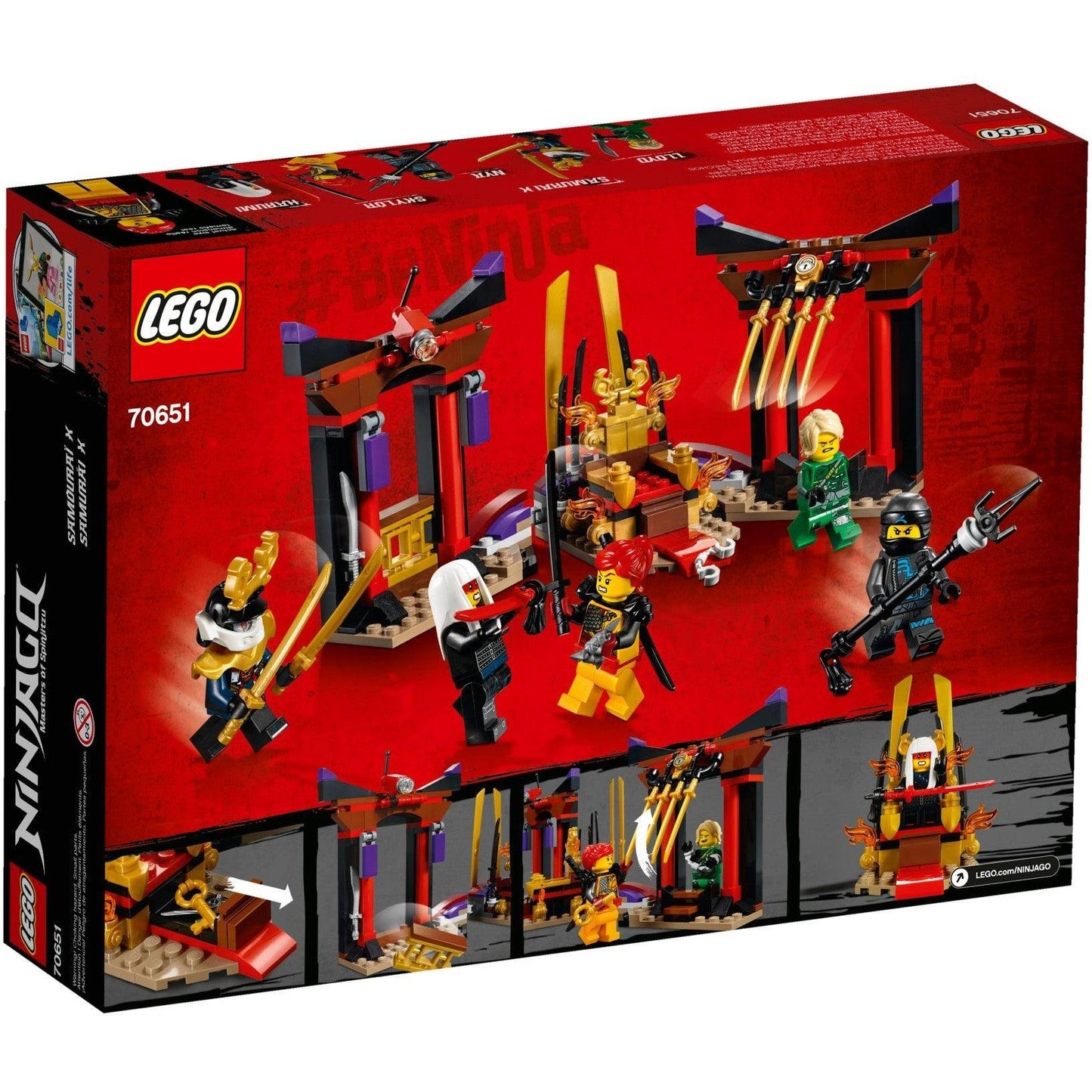 Throne Room Showdown | Ninjago | 70651