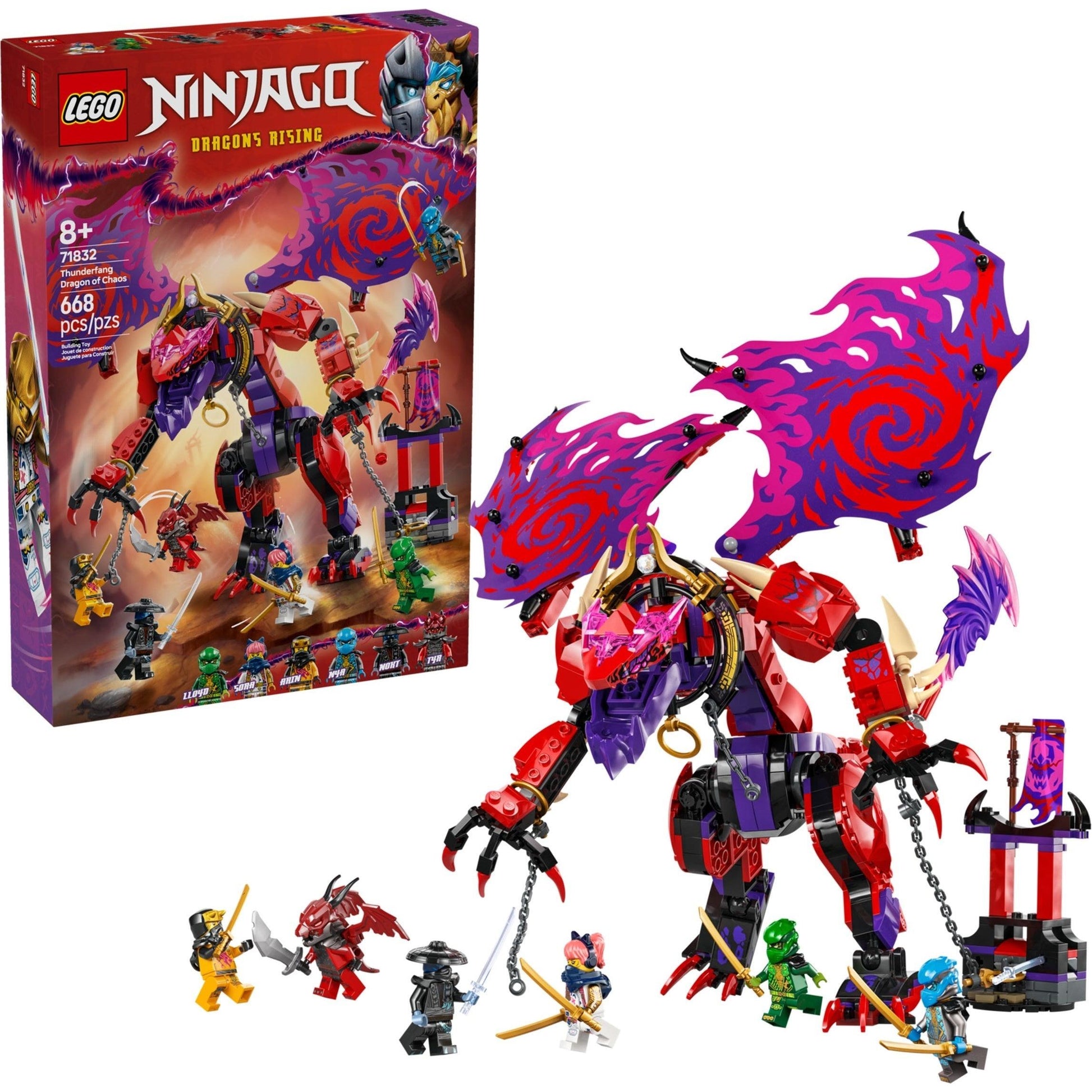 Thunderfang Dragon of Chaos | Ninjago | 71832