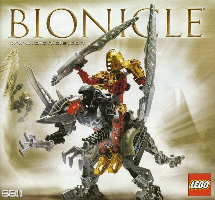 Toa Lhikan et Kikanalo | Bionicule | 8811