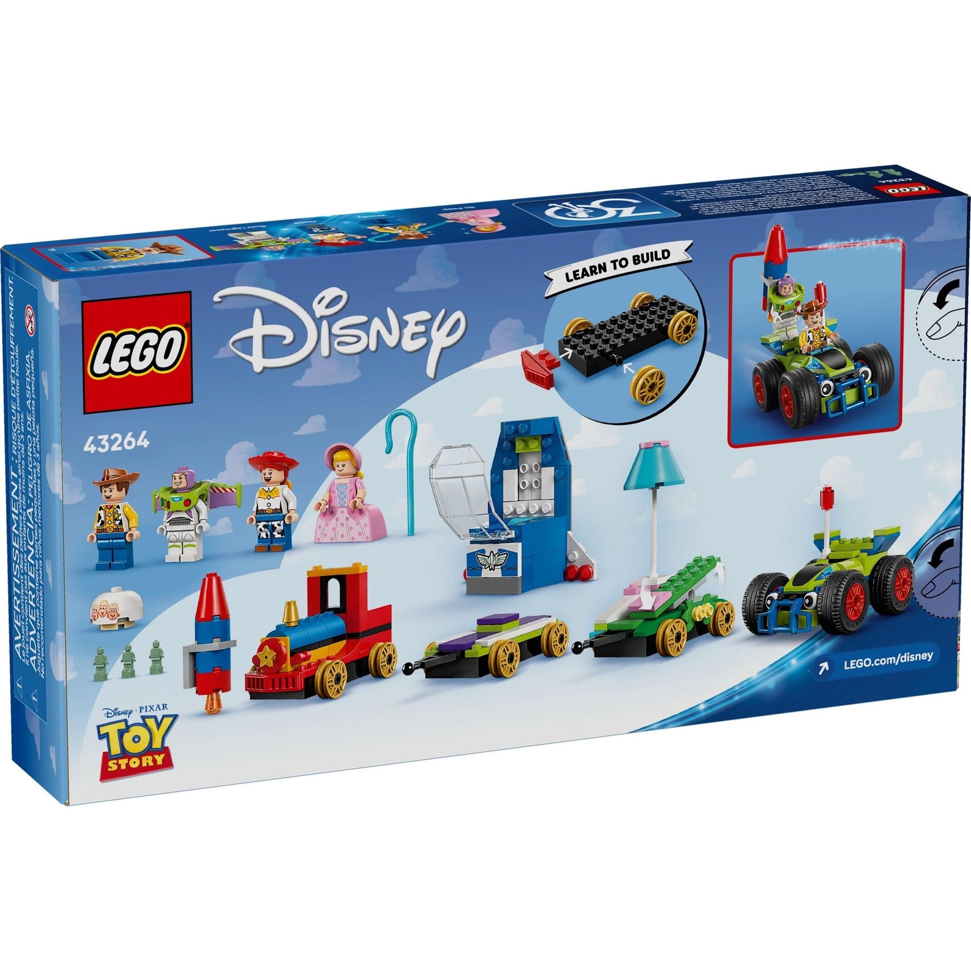 Train et voiture télécommandée Toy Story Celebration | Disney | 43264