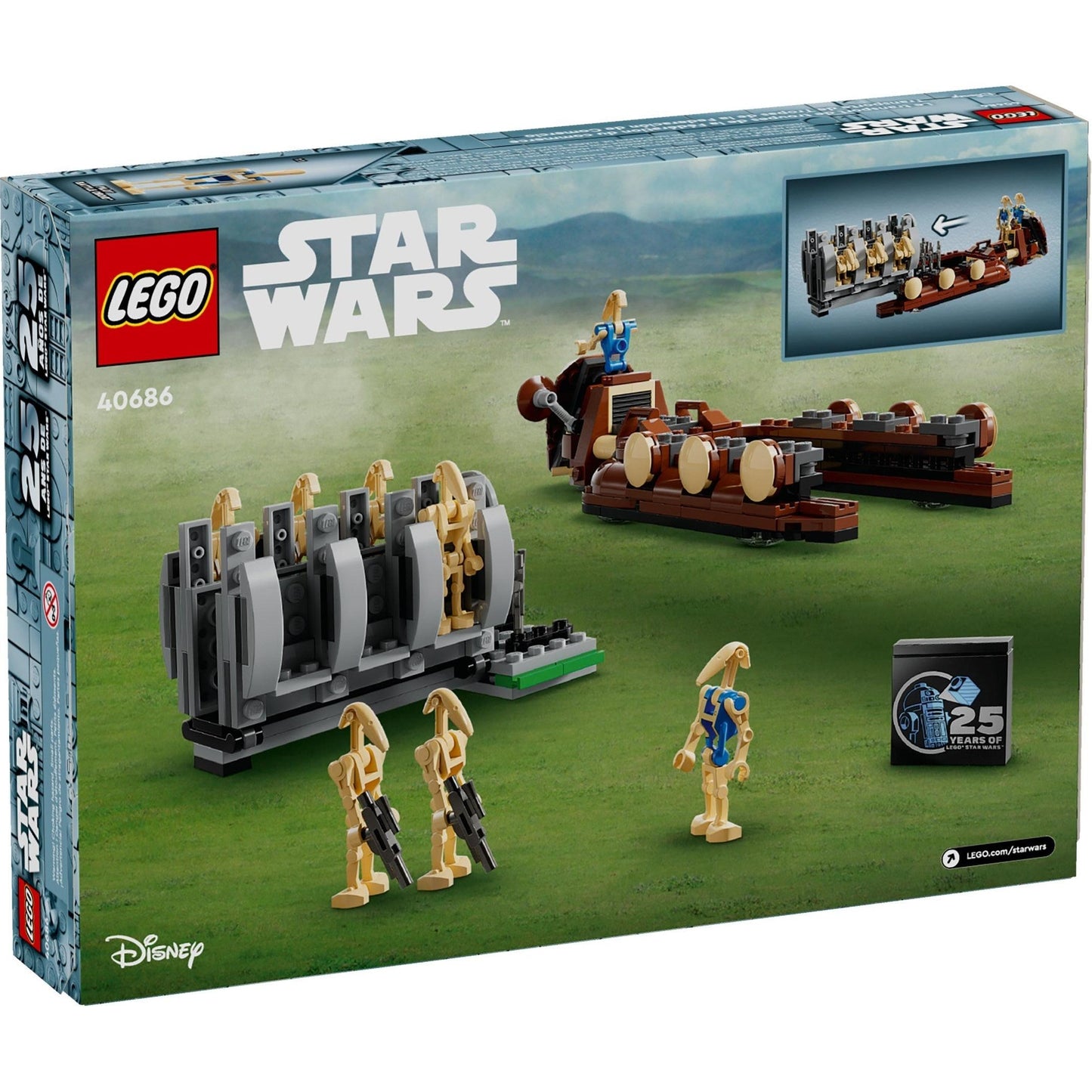Trade Federation Troop Carrier | Star Wars | 40686
