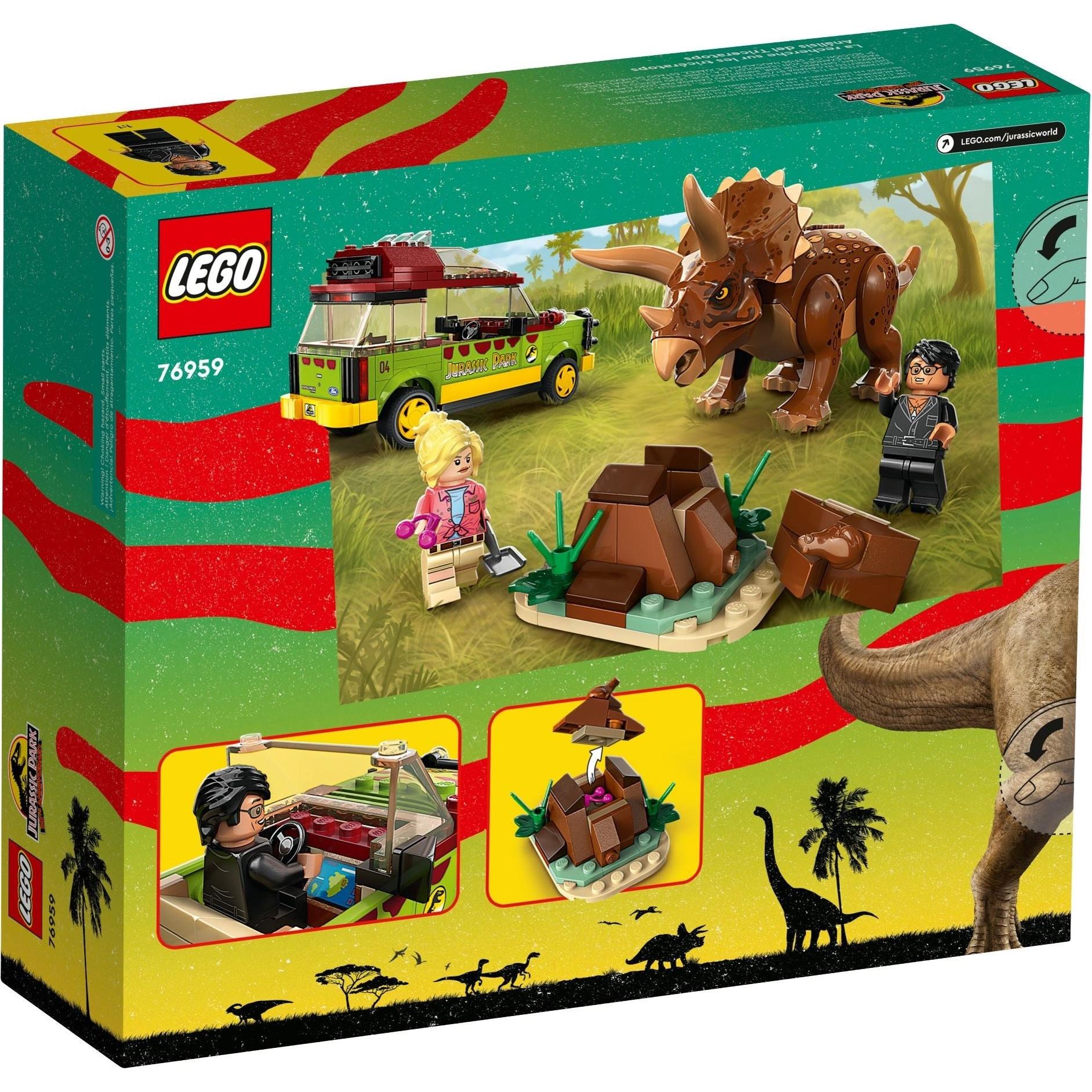 Triceratops Research | Jurassic World | 76959