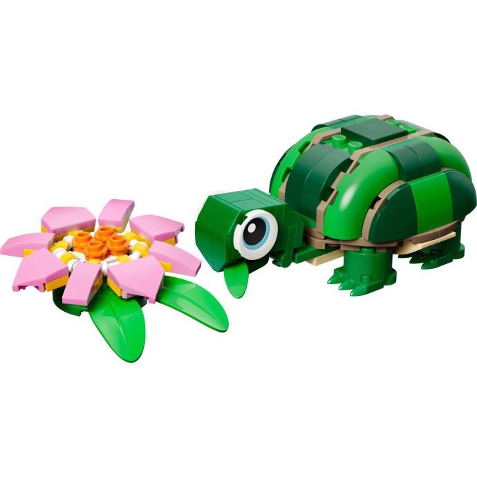 Turtle with a Water Lily | Creator | 31377
