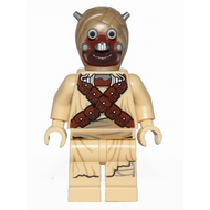 Tusken Raider - Head Spikes, Crossed Belts | sw0620