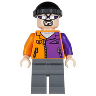 Two-Face's Henchman, Orange and Purple - Sunglasses | sh0022