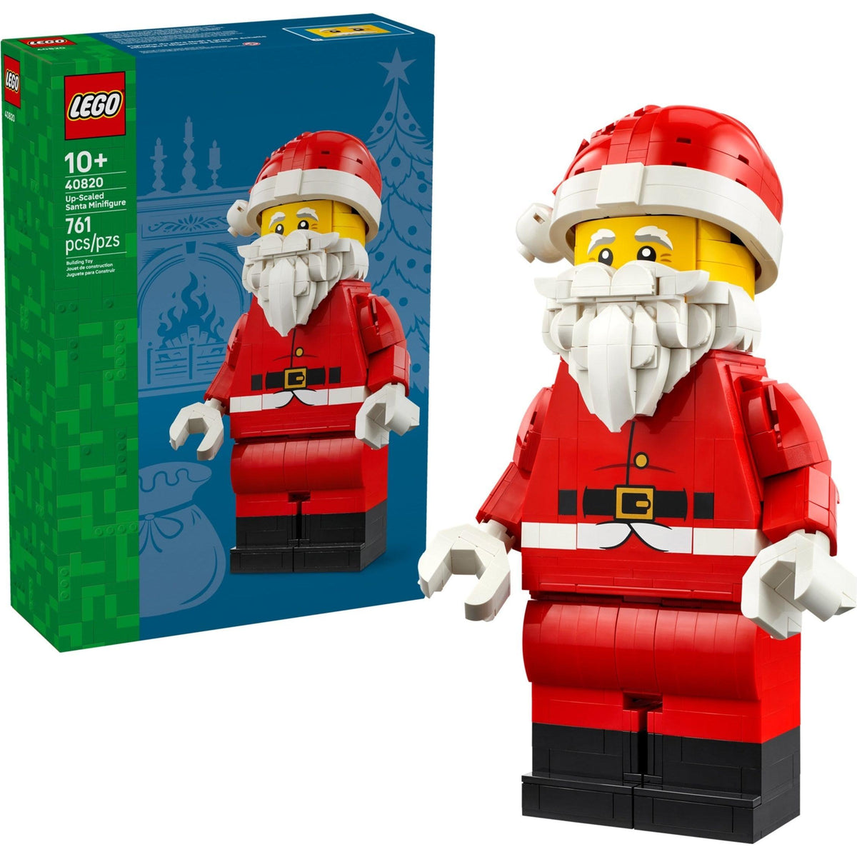 Up-Scaled Santa Minifigure | Seasonal | 40820