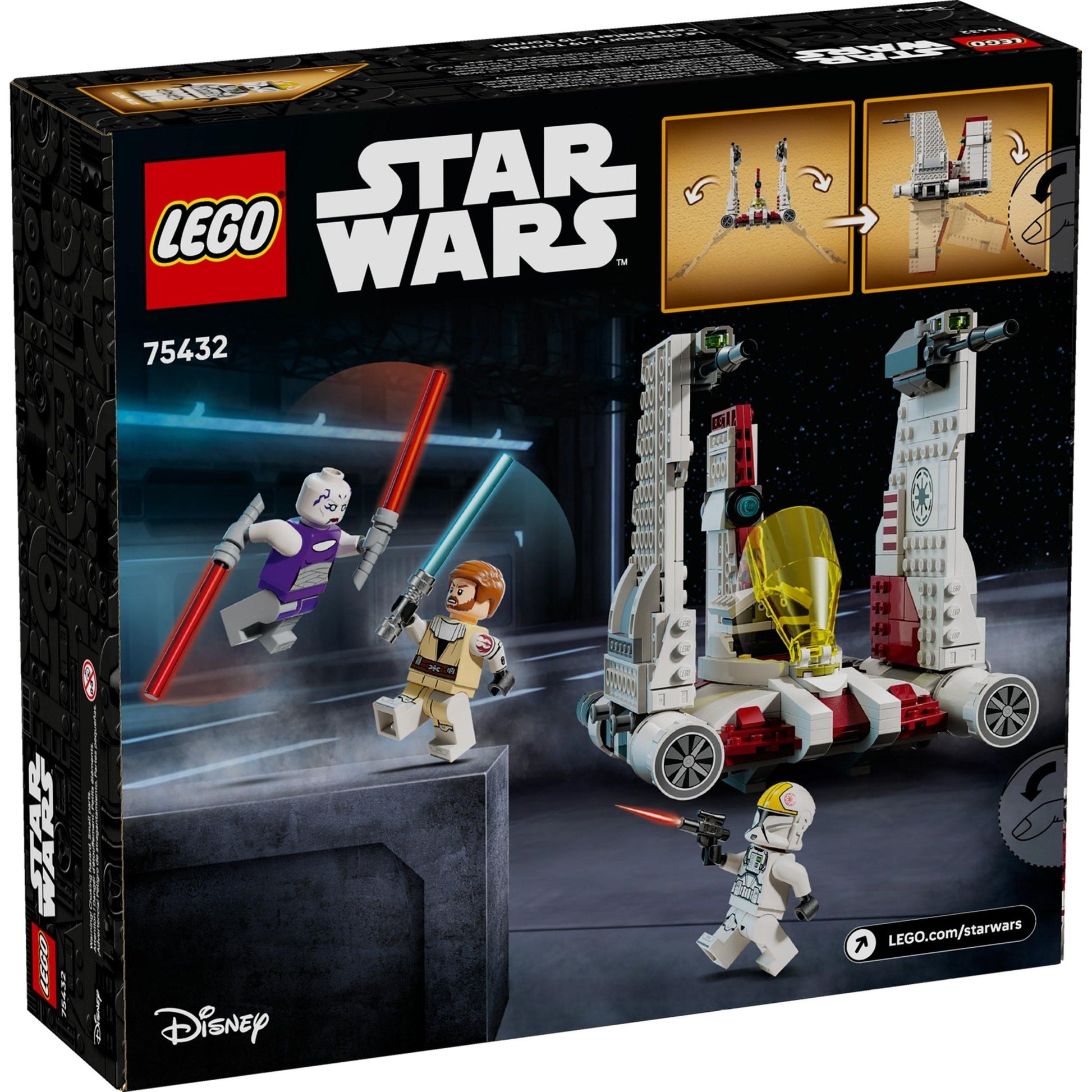 Chasseur stellaire V-19 Torrent | Star Wars | 75432
