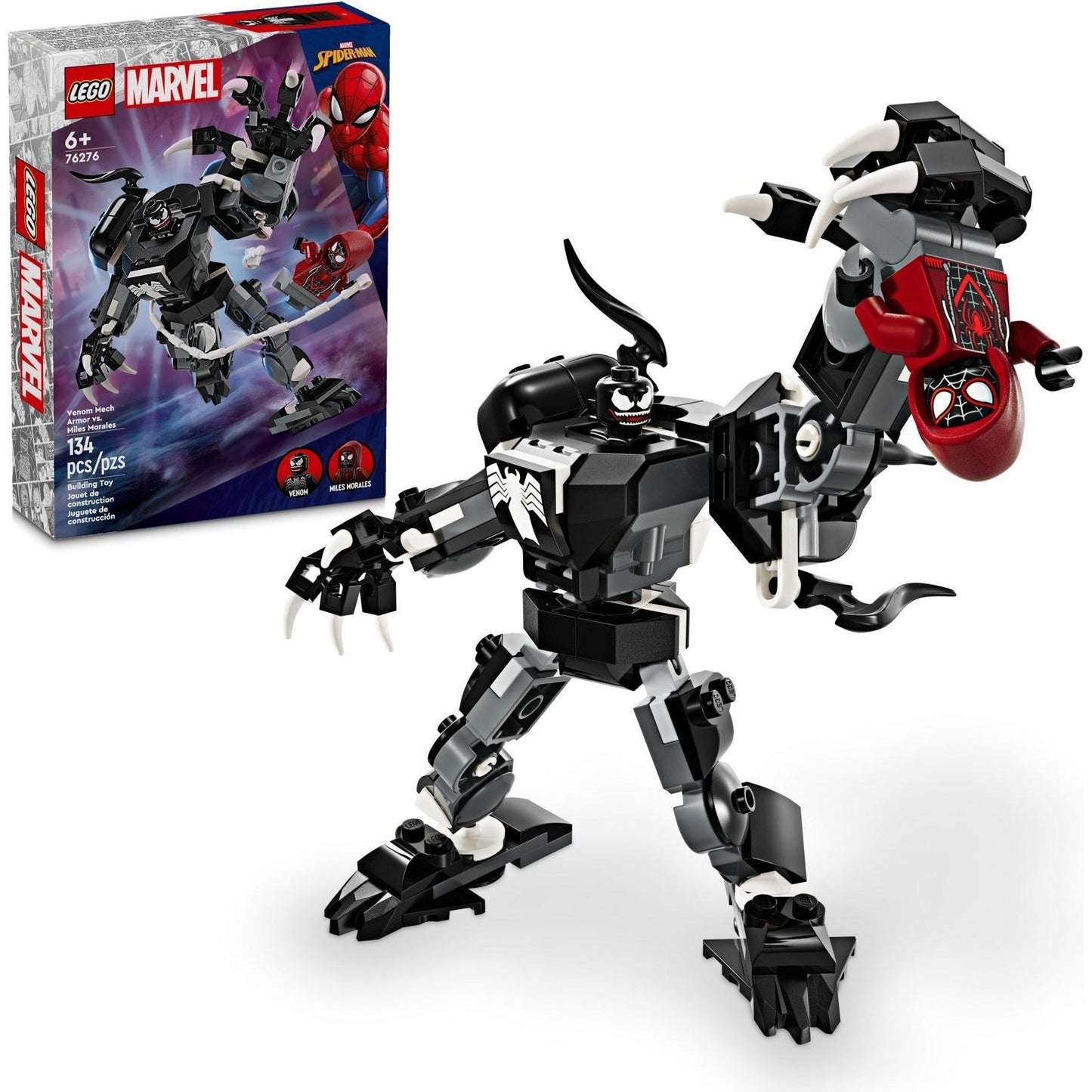Venom Mech Armor vs. Miles Morales | Marvel Super Heroes | 76276
