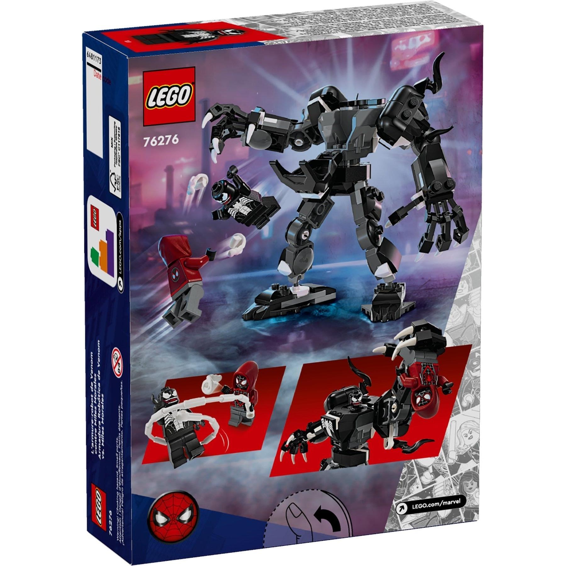 Venom Mech Armor vs. Miles Morales | Marvel Super Heroes | 76276